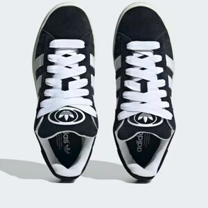 Adidas Black and White Sneakers